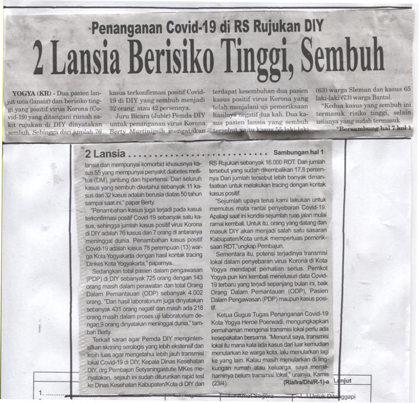 Kliping jogja terbaru