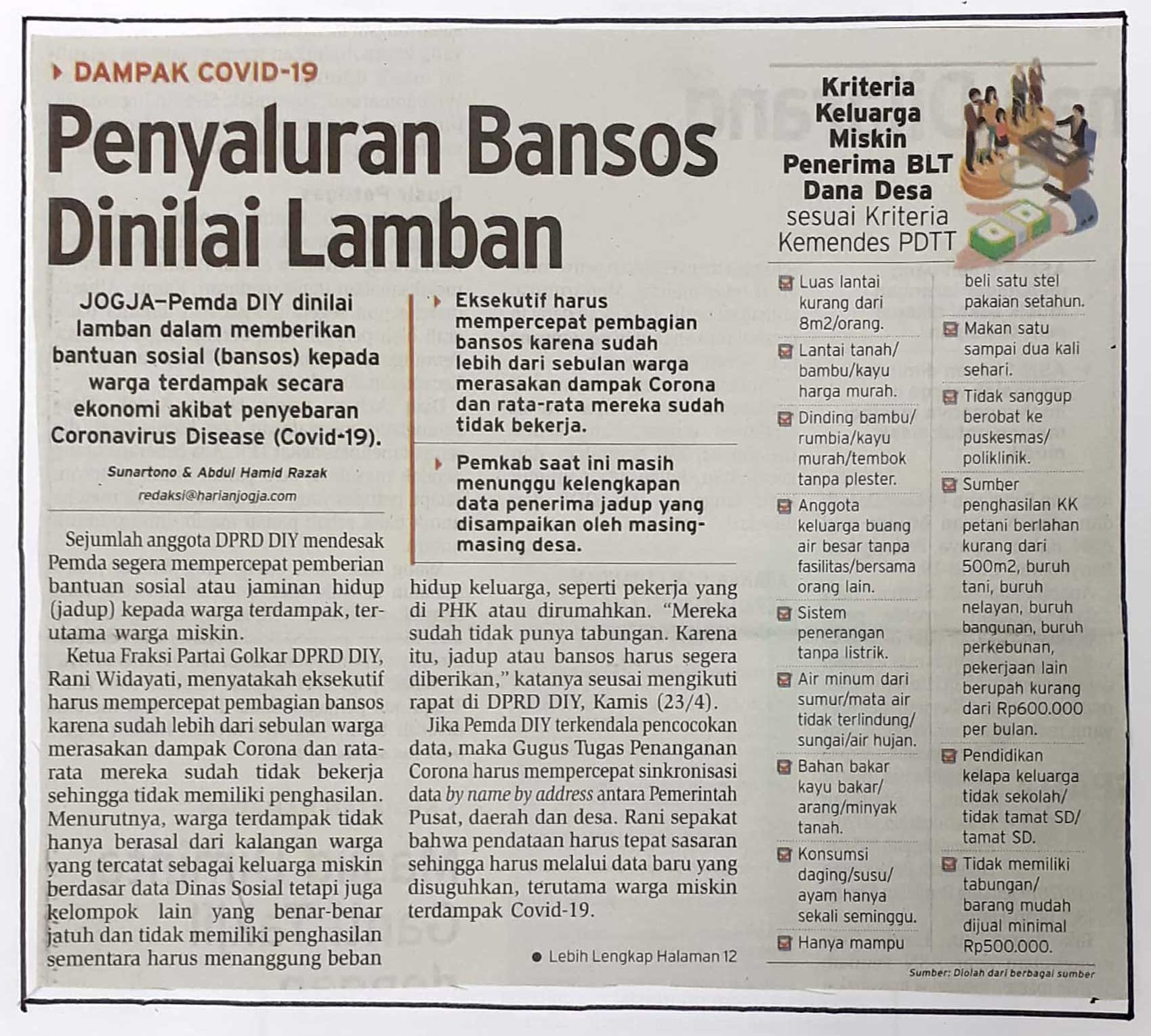 Kliping jogja terbaru