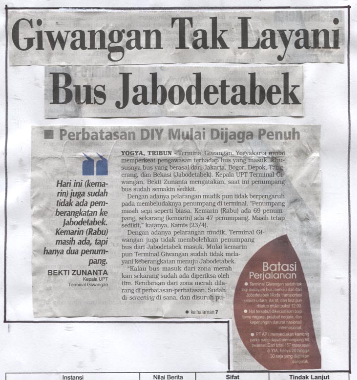 Kliping jogja terbaru