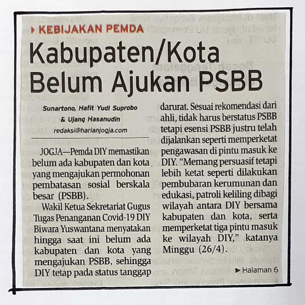 Kliping jogja terbaru