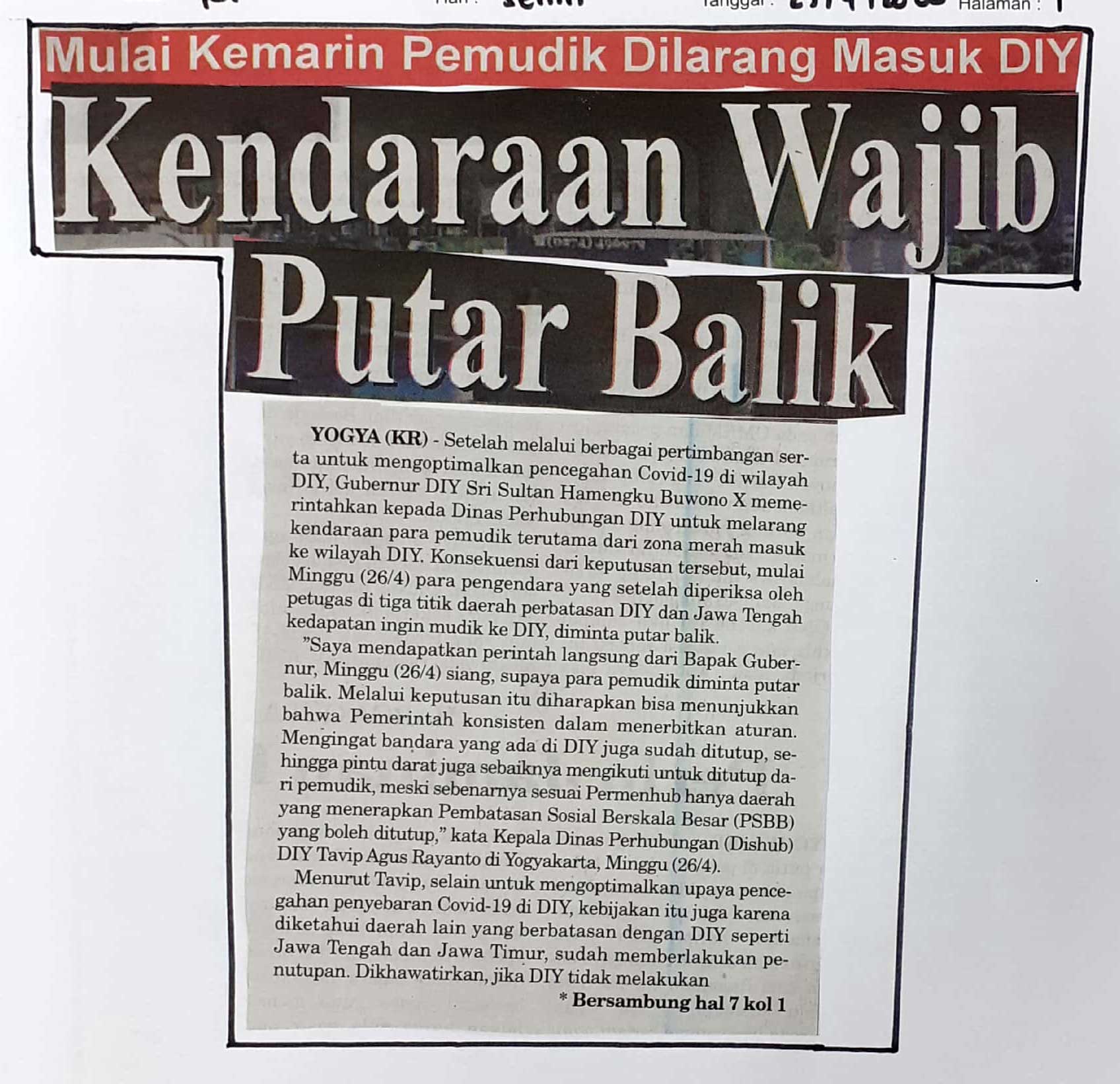 Kliping jogja terbaru
