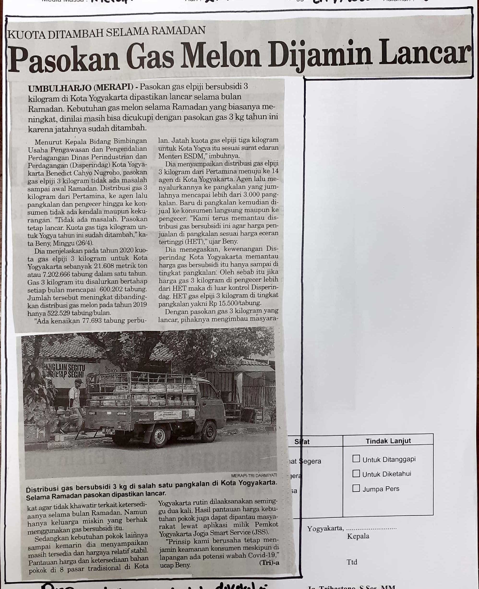 Kliping jogja terbaru