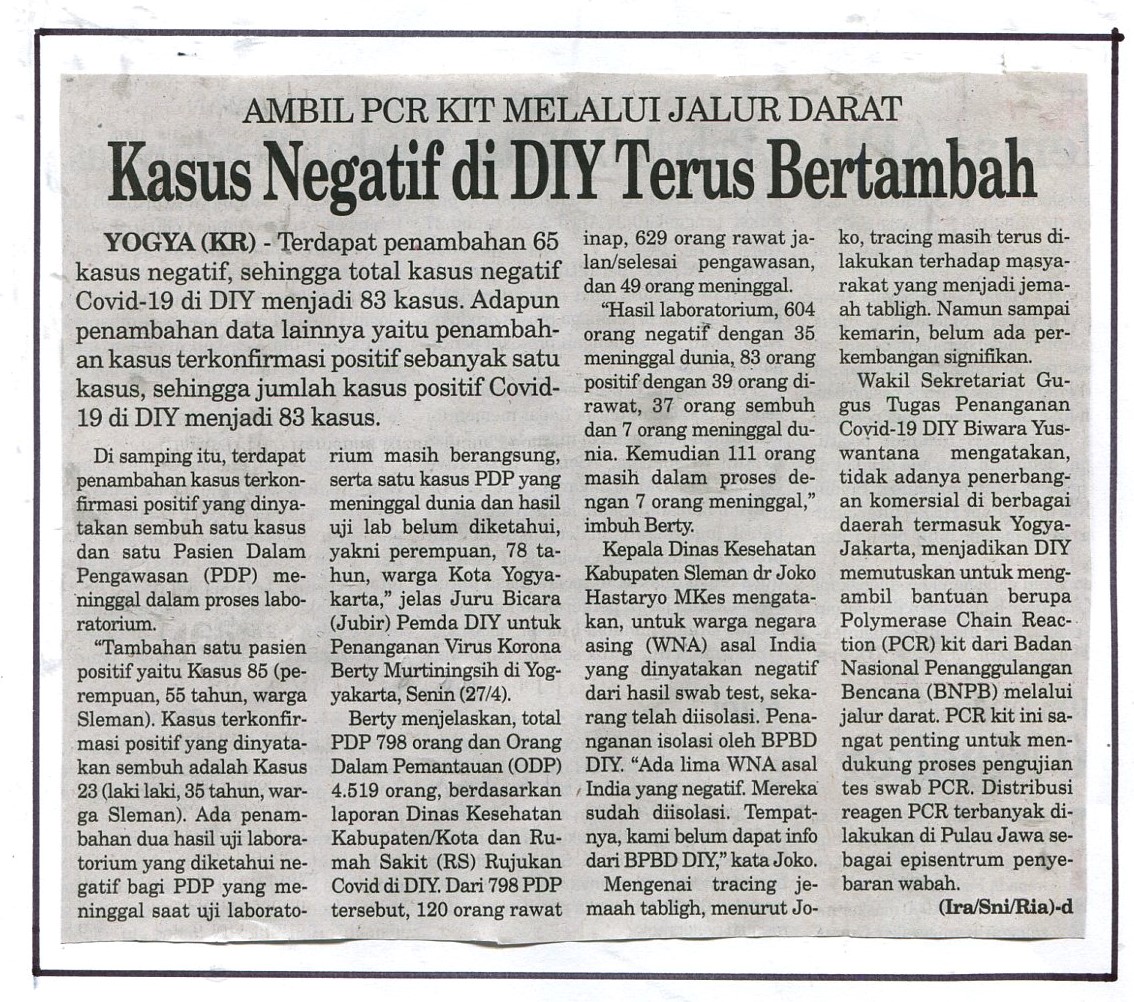 Kliping jogja terbaru