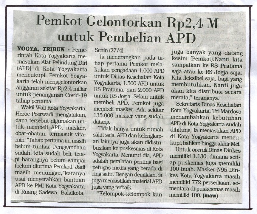 Kliping jogja terbaru