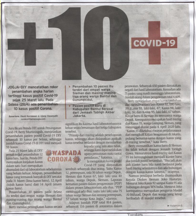 Kliping jogja terbaru