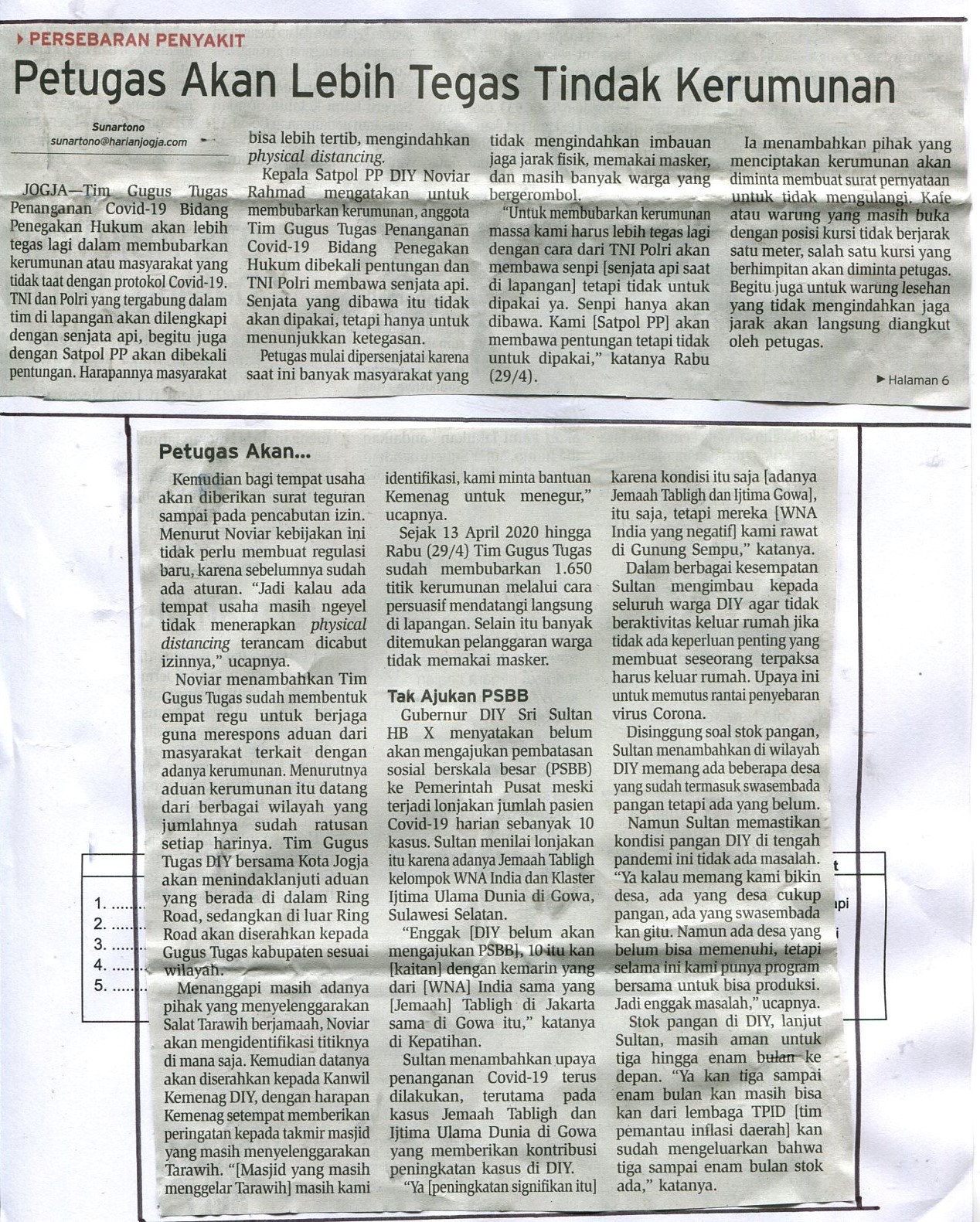 Kliping jogja terbaru