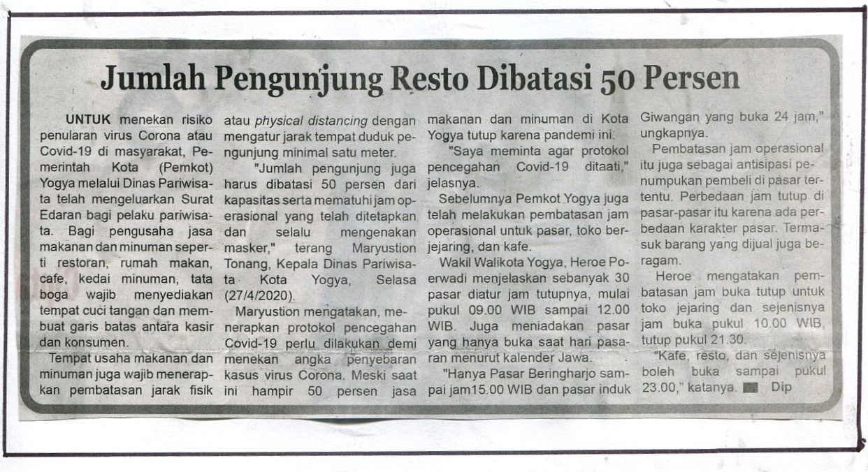 Kliping jogja terbaru
