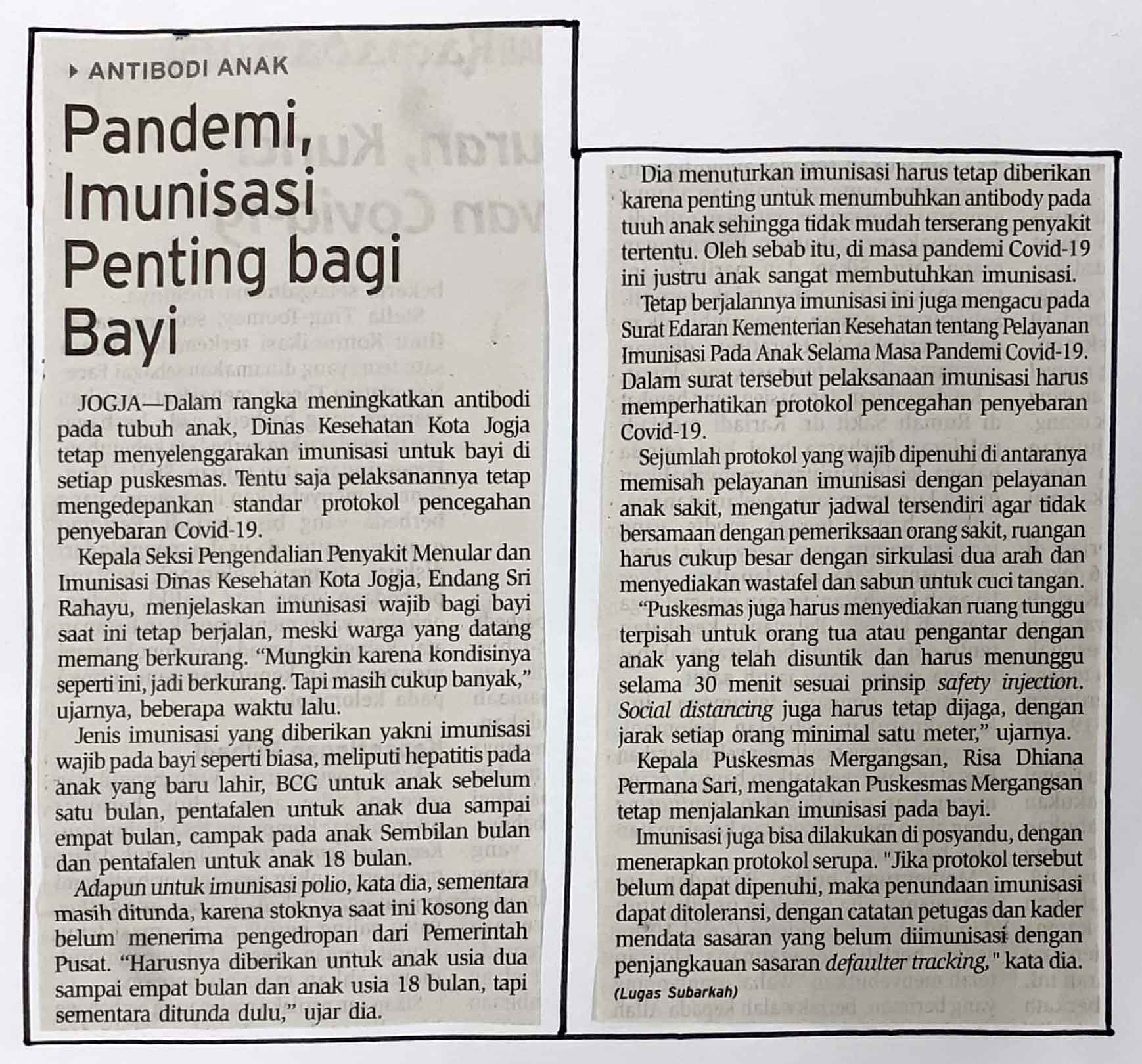 Kliping jogja terbaru