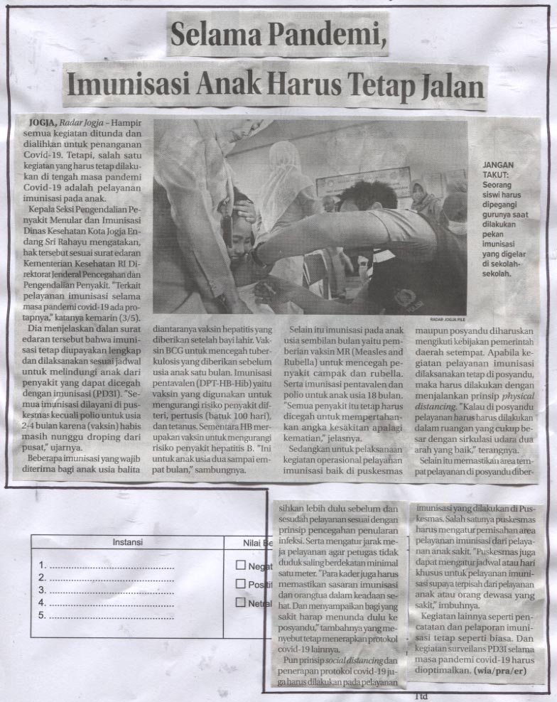 Kliping jogja terbaru