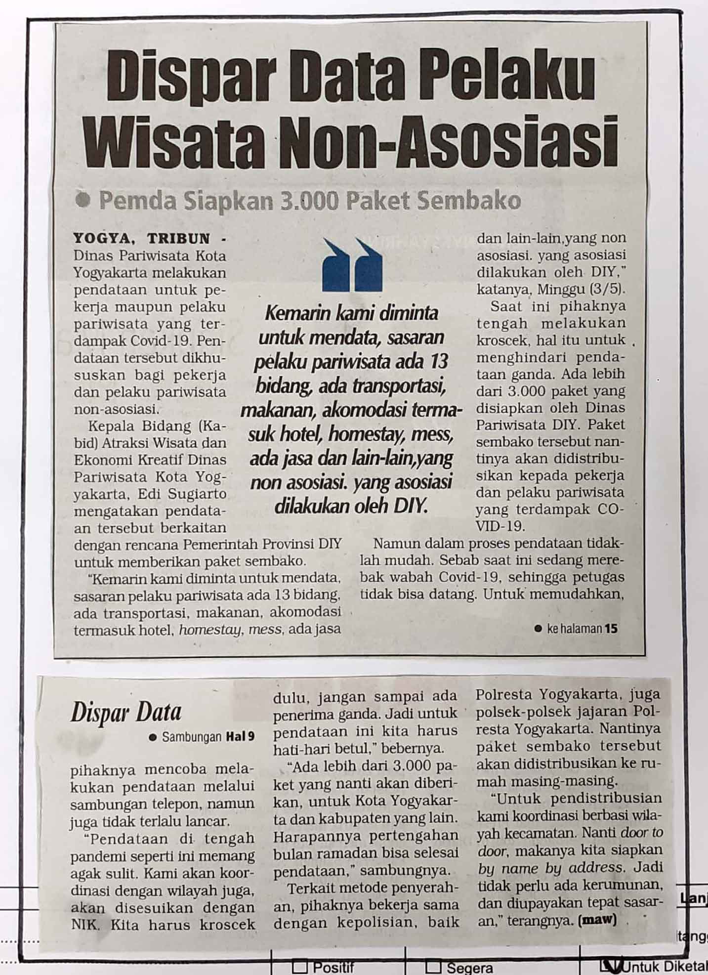 Kliping jogja terbaru