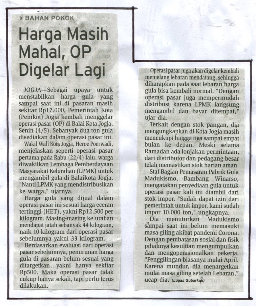 Kliping jogja terbaru