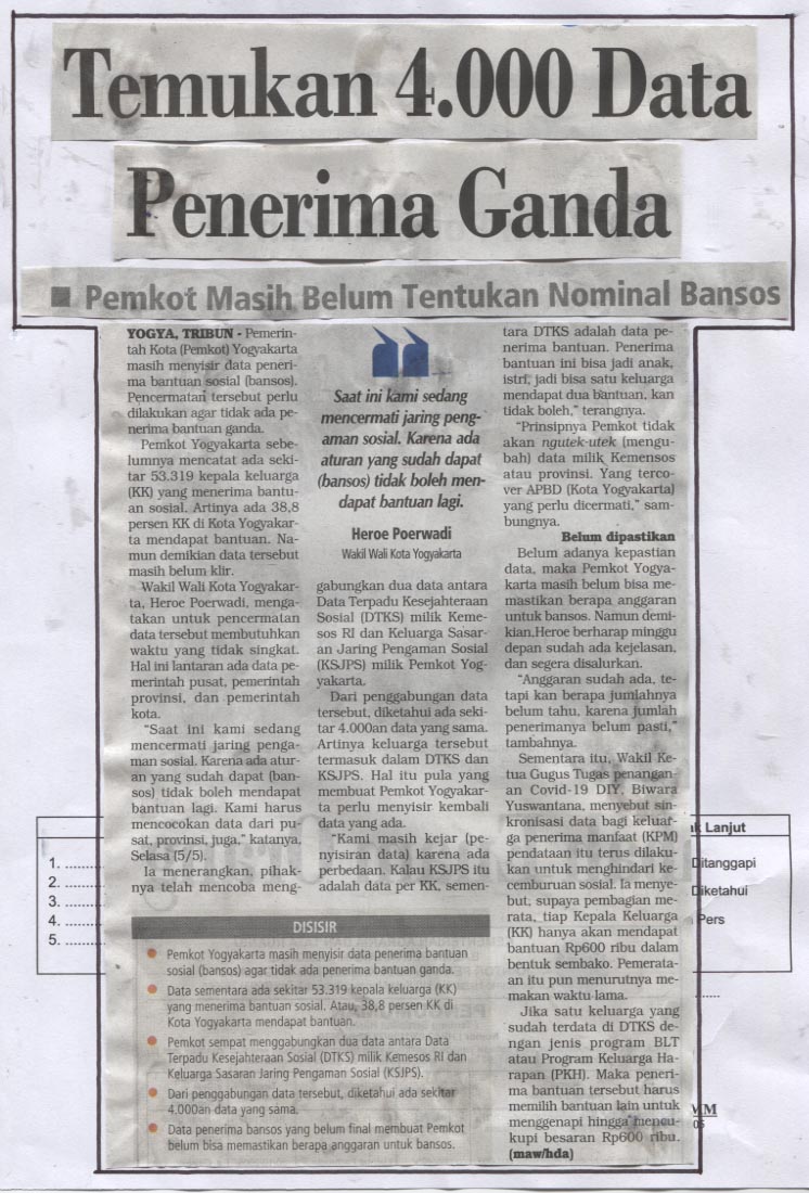 Kliping jogja terbaru
