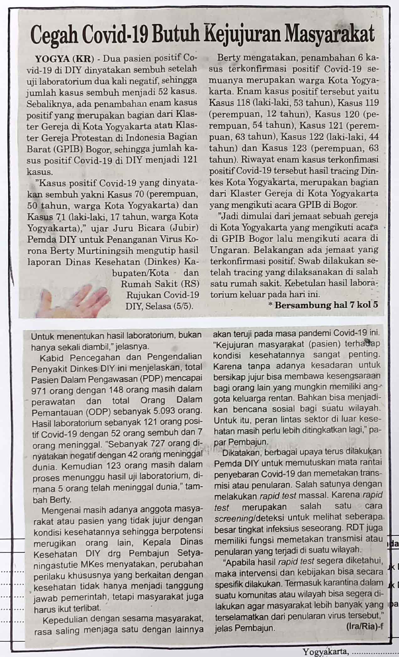 Kliping jogja terbaru