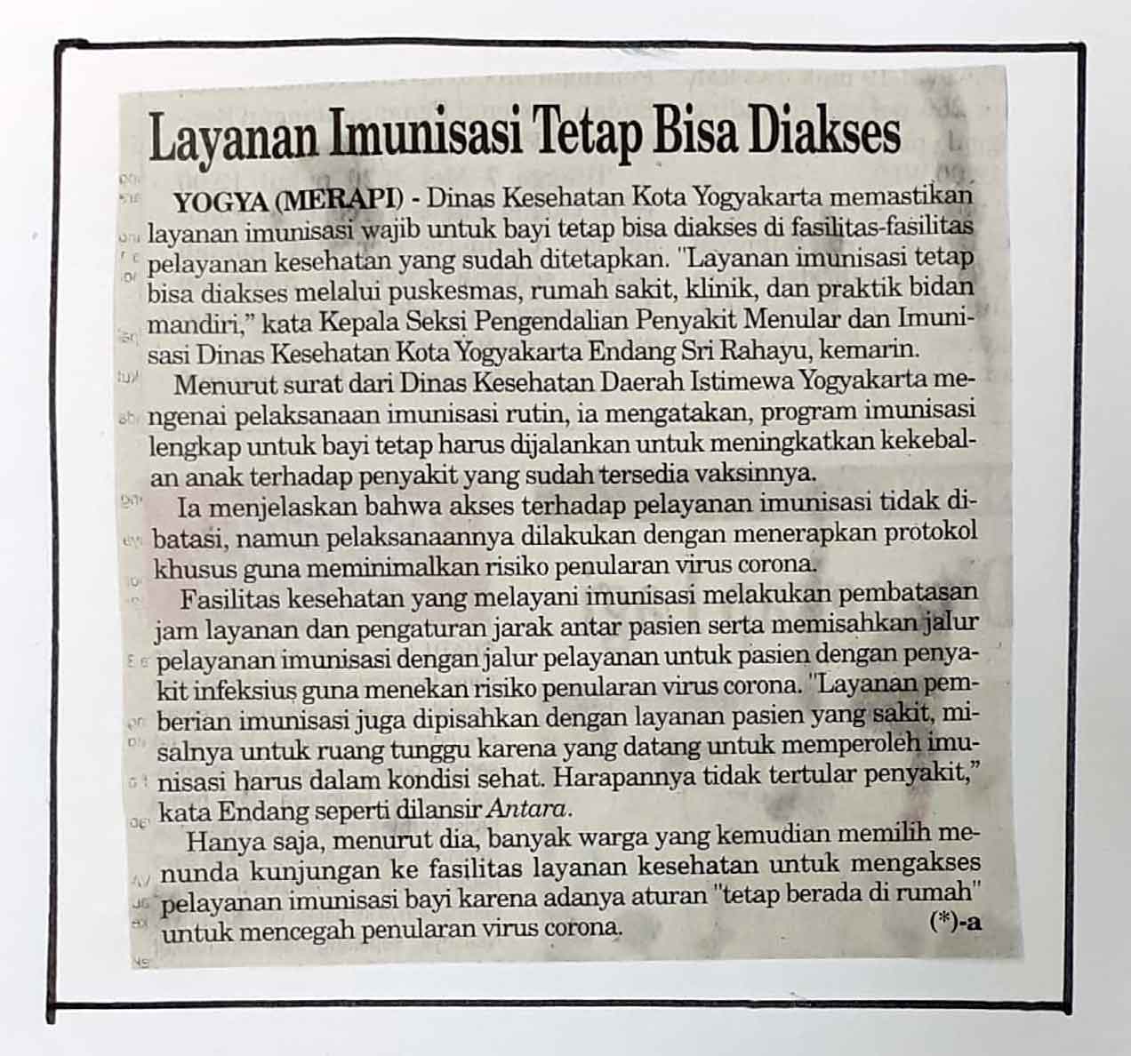 Kliping jogja terbaru