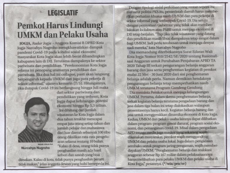 Kliping jogja terbaru
