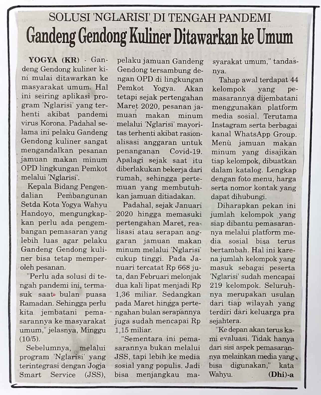Kliping jogja terbaru