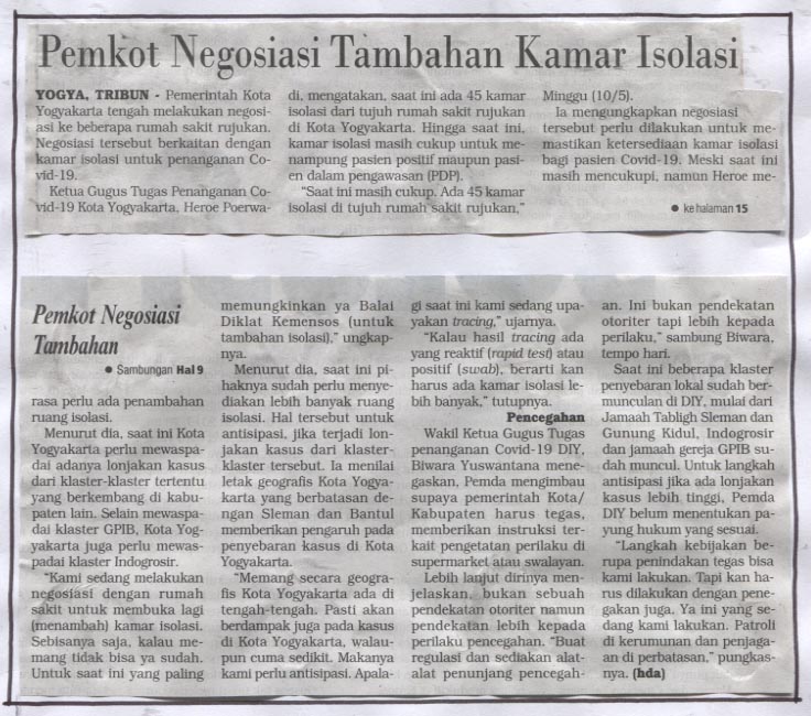 Kliping jogja terbaru