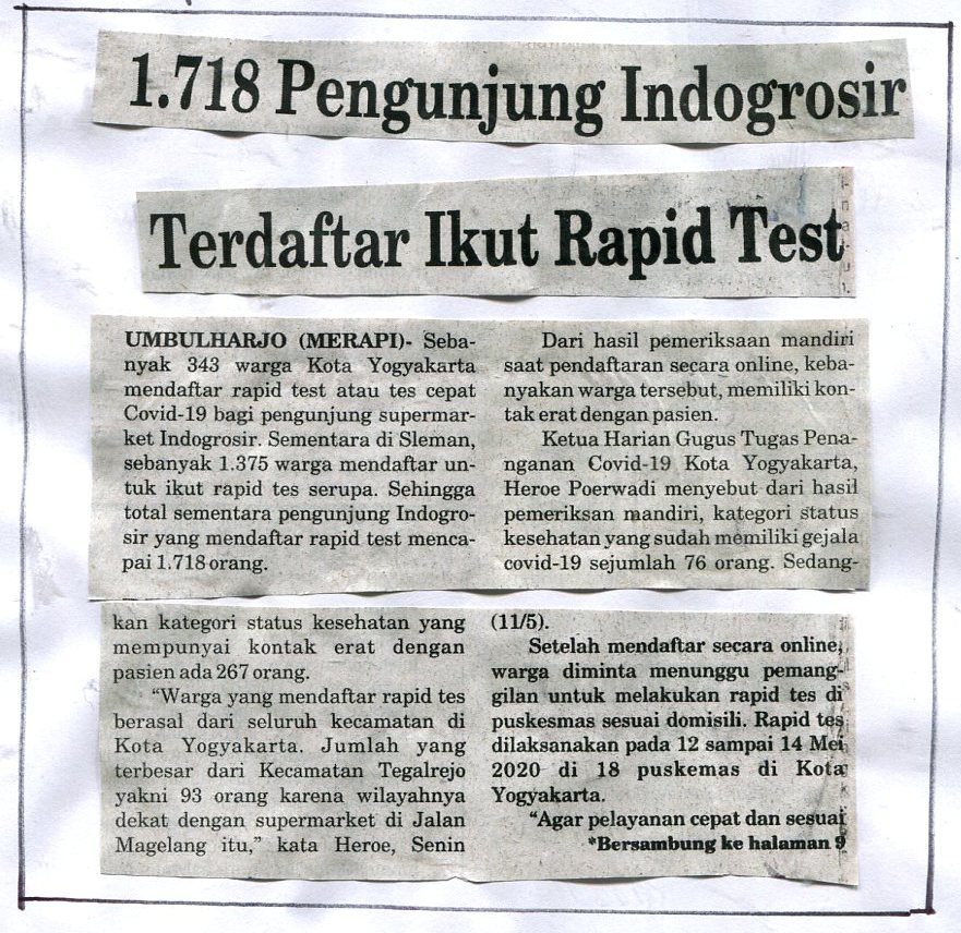 Kliping jogja terbaru