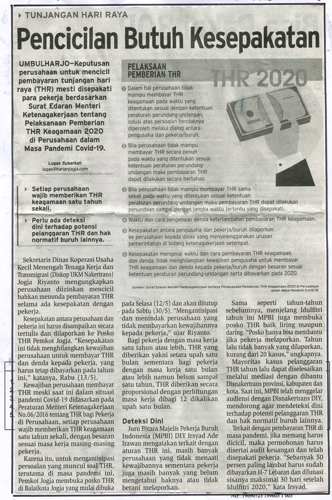 Kliping jogja terbaru