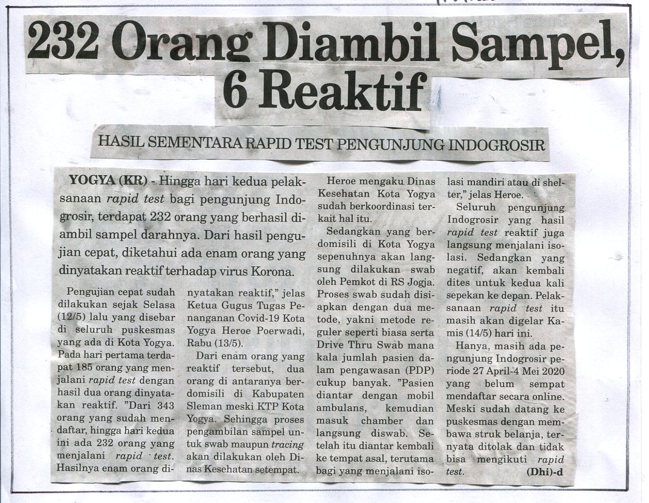 Kliping jogja terbaru