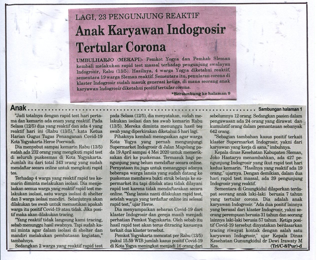 Kliping jogja terbaru