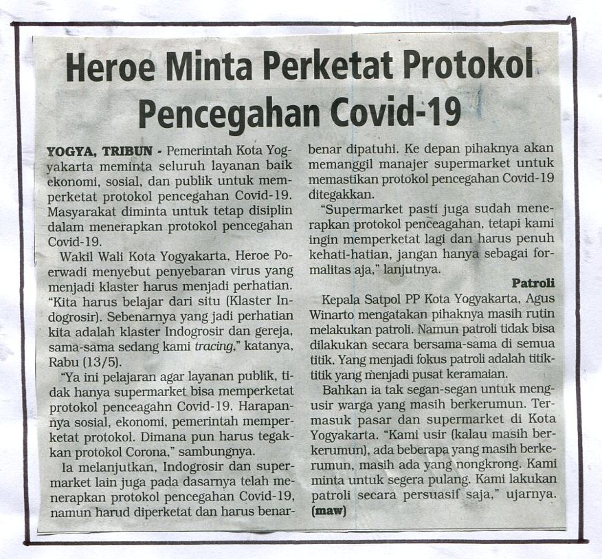 Kliping jogja terbaru