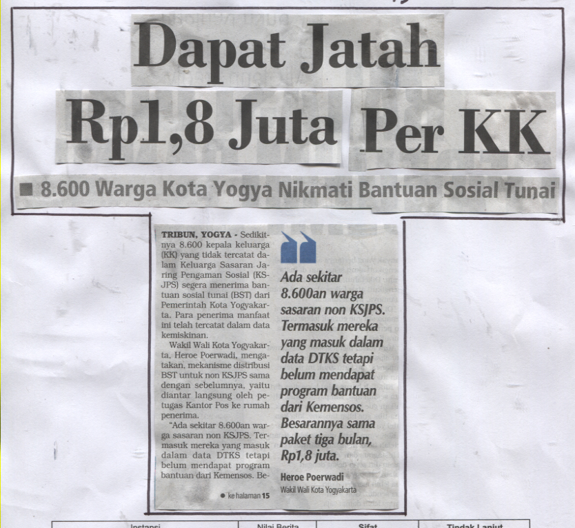 Kliping jogja terbaru