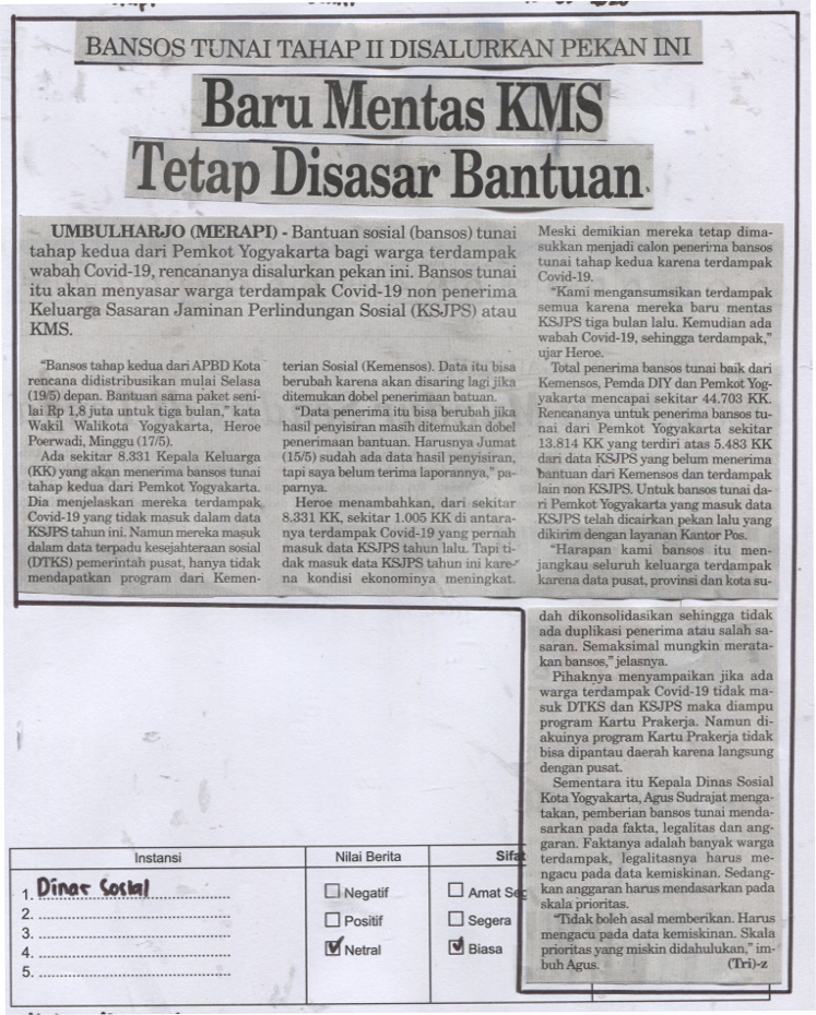 Kliping jogja terbaru