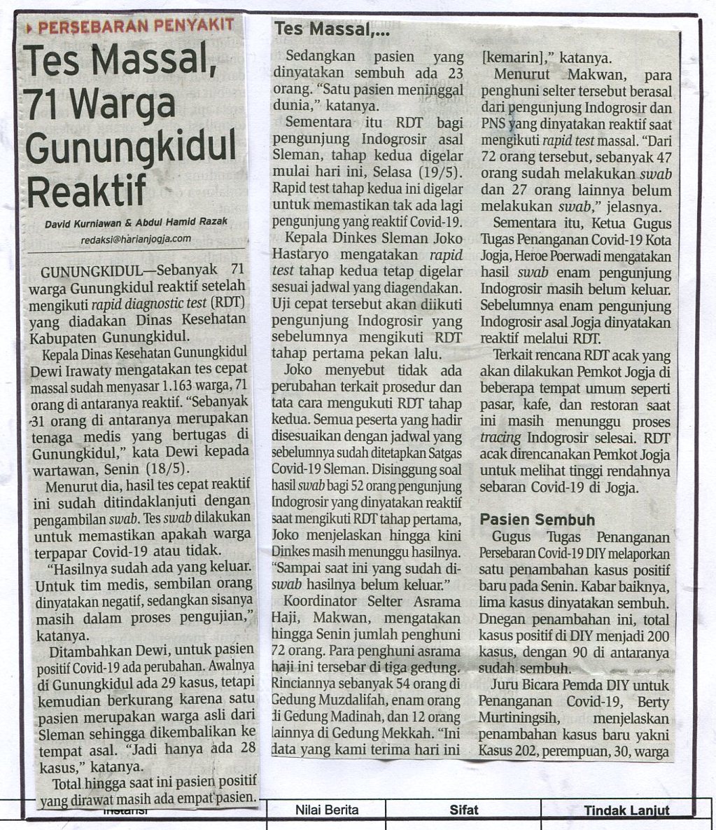 Kliping jogja terbaru