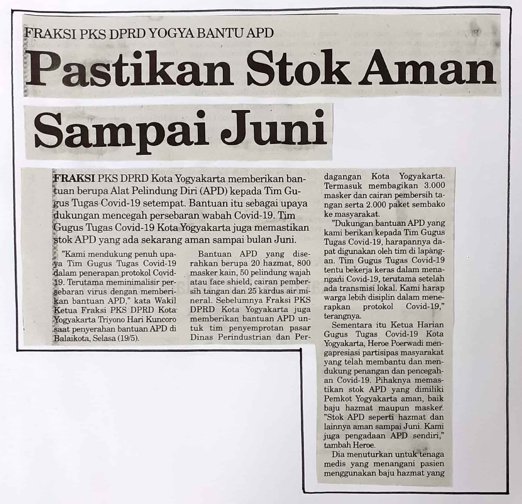 Kliping jogja terbaru