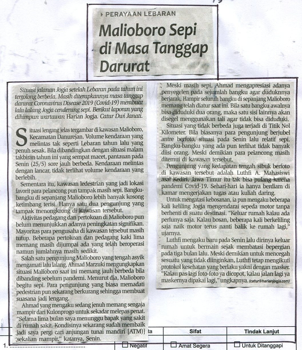 Kliping jogja terbaru