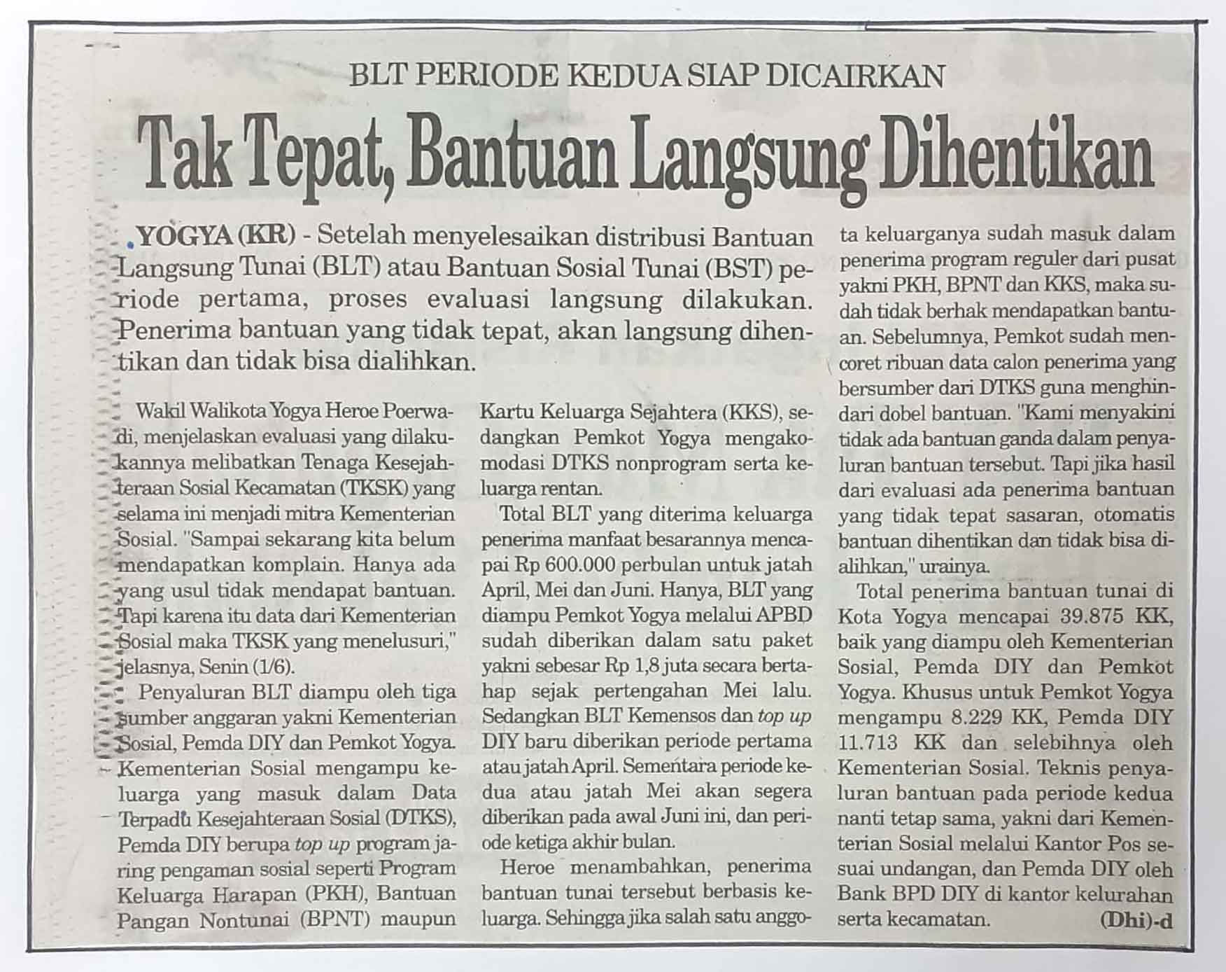 Kliping jogja terbaru