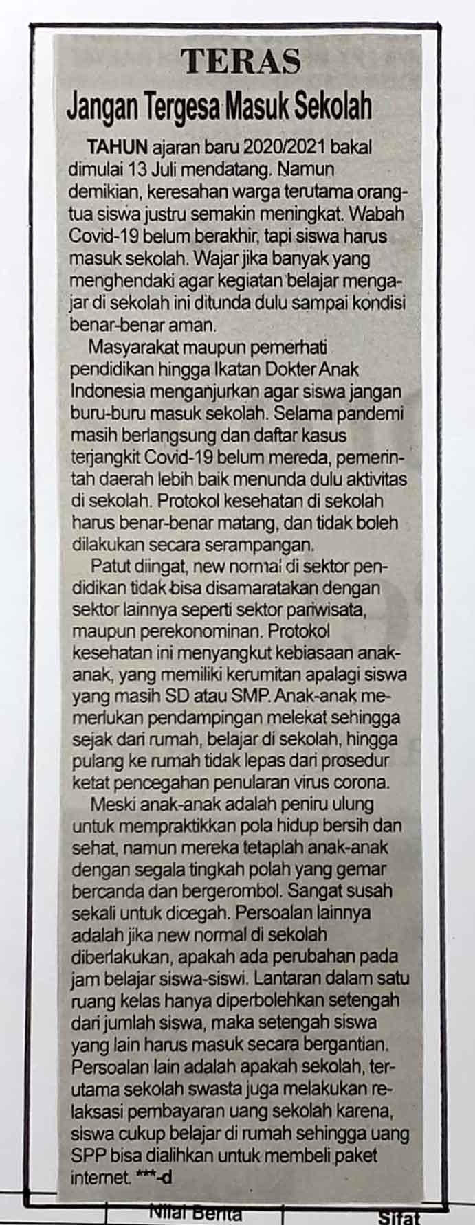 Kliping jogja terbaru