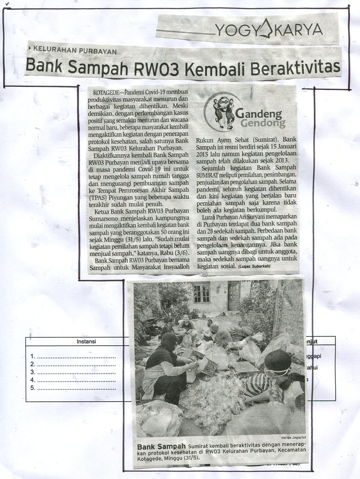Kliping jogja terbaru