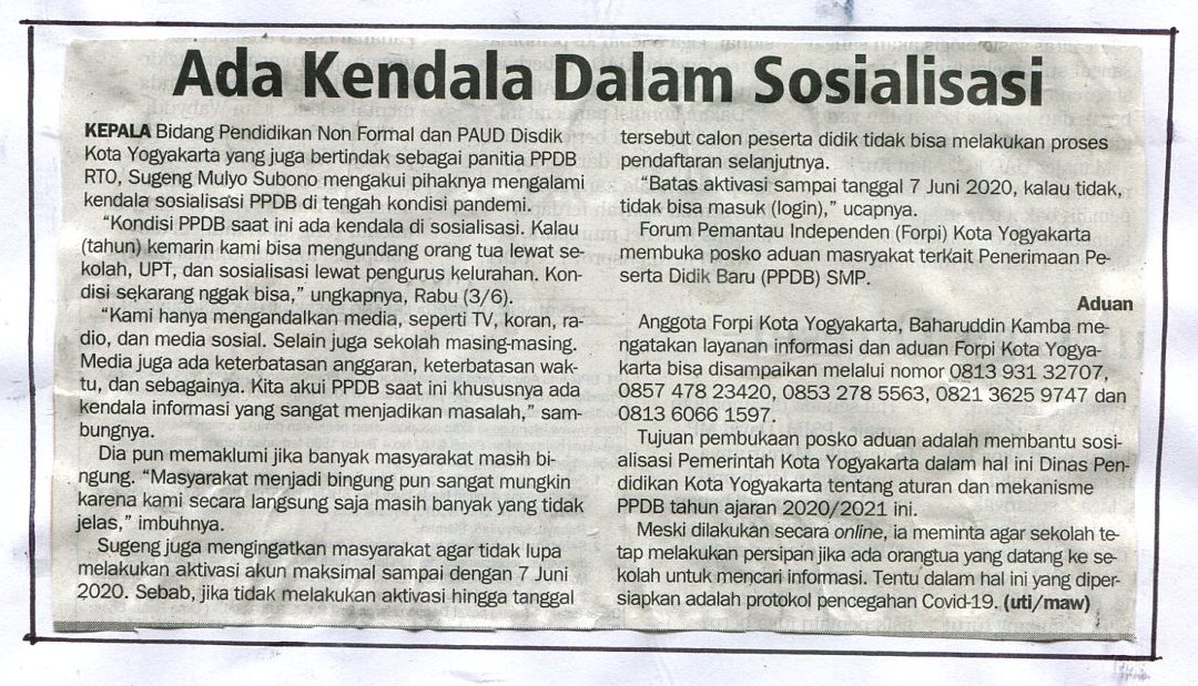 Kliping jogja terbaru