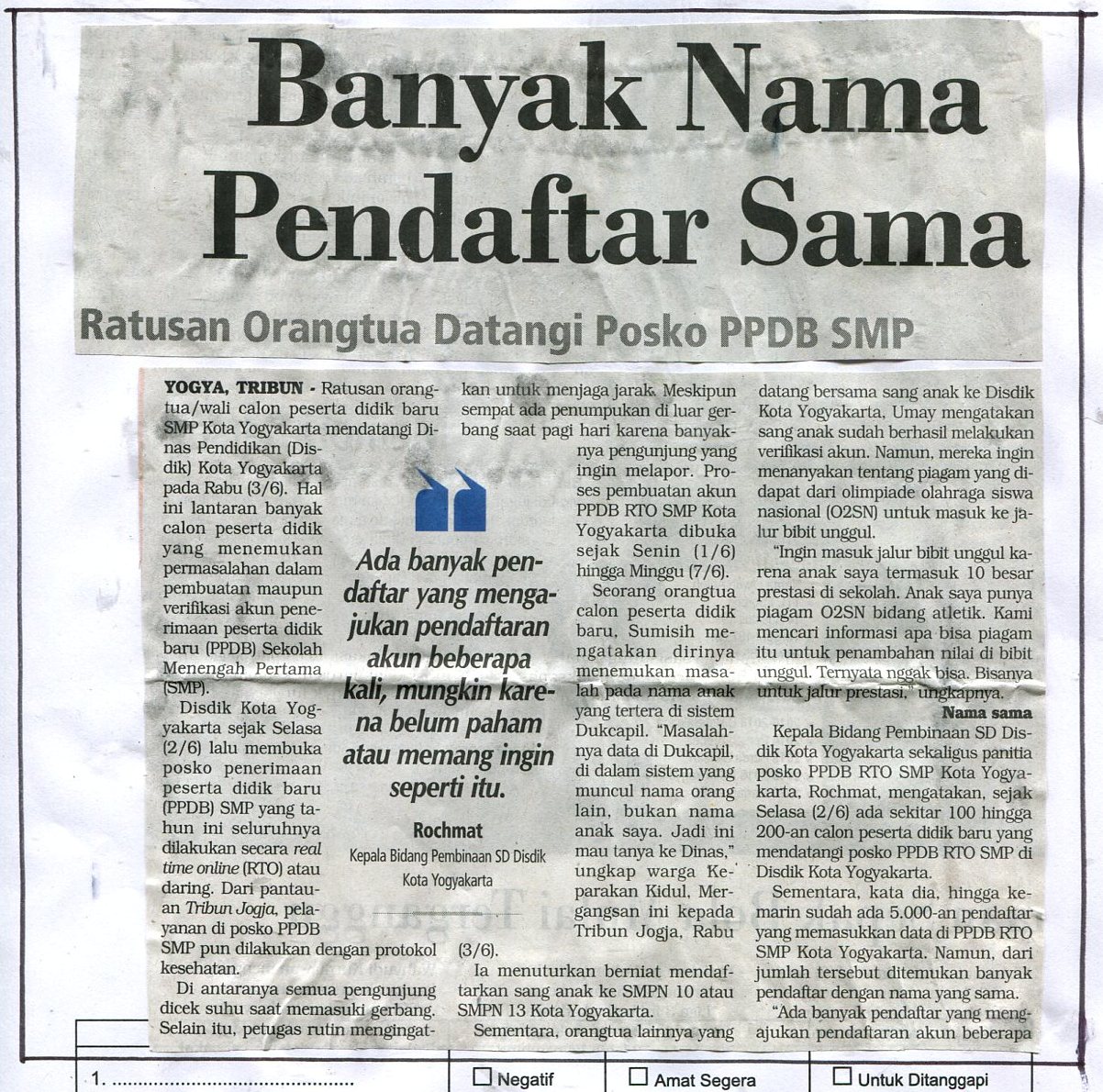 Kliping jogja terbaru
