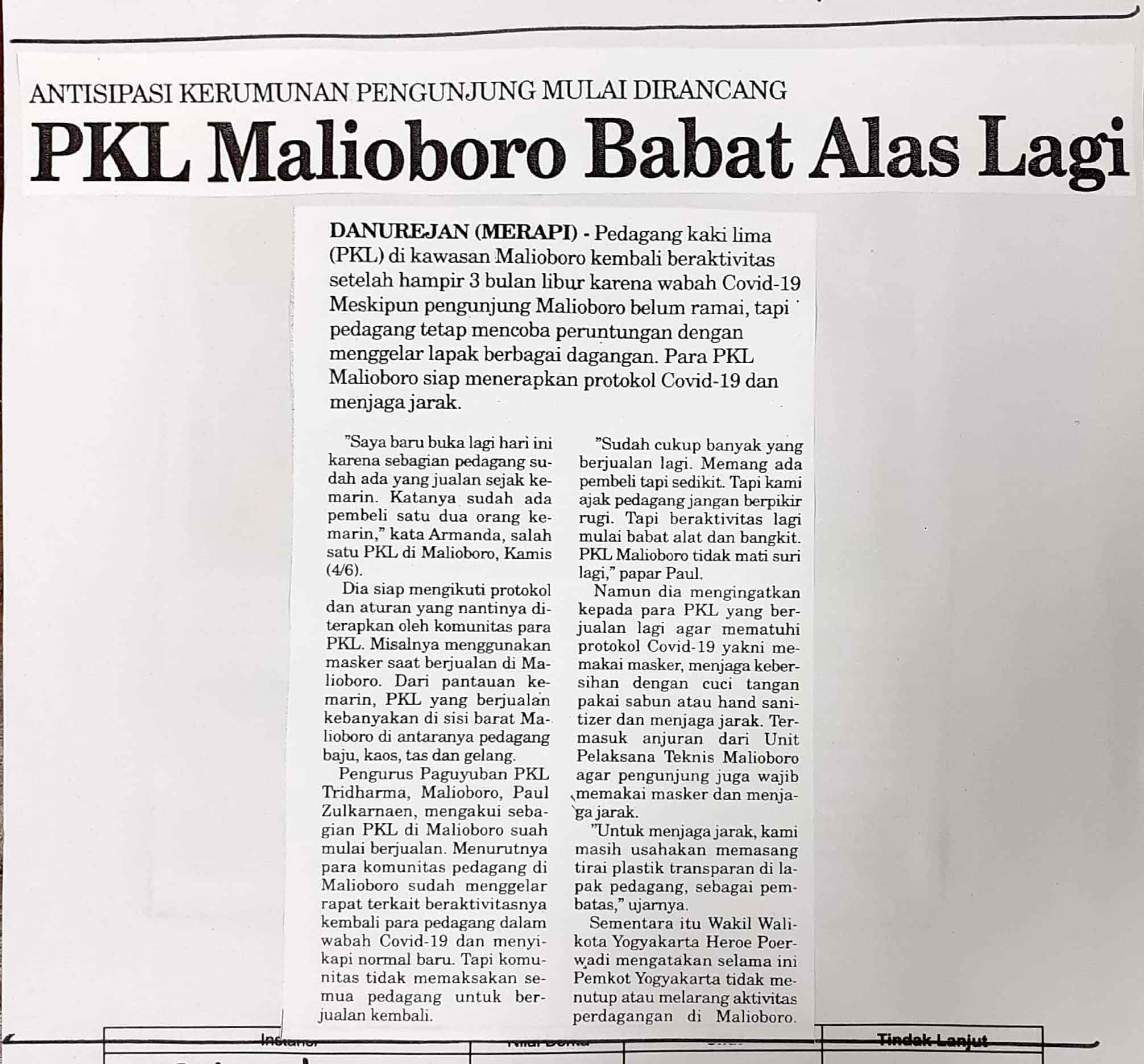 Kliping jogja terbaru