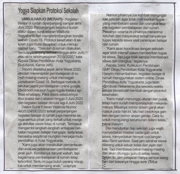 Kliping jogja terbaru