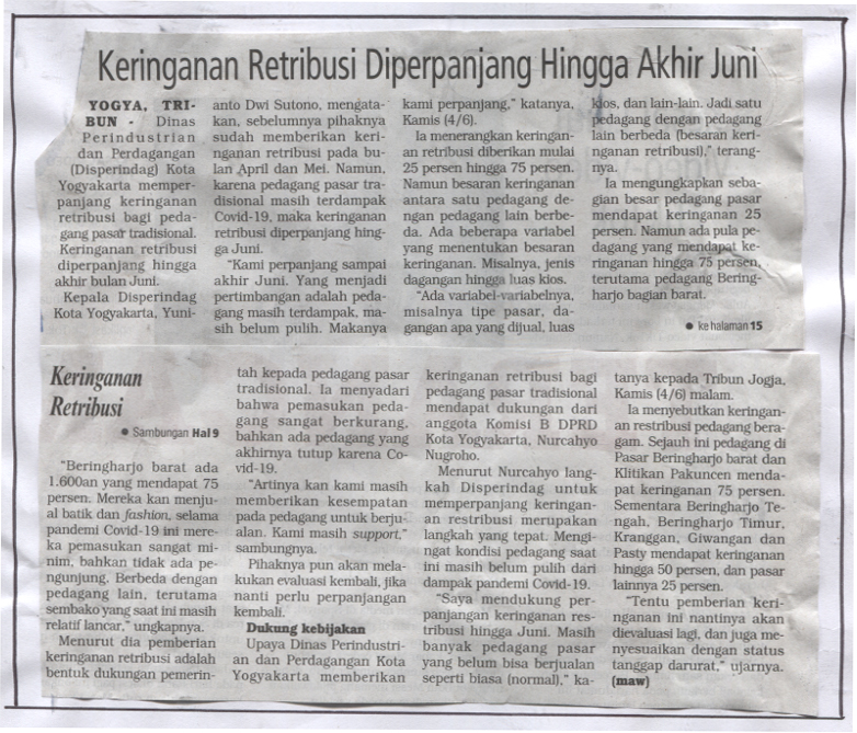 Kliping jogja terbaru