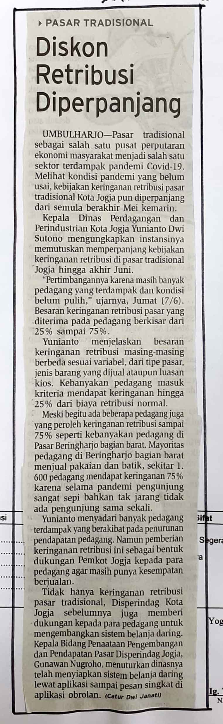 Kliping jogja terbaru