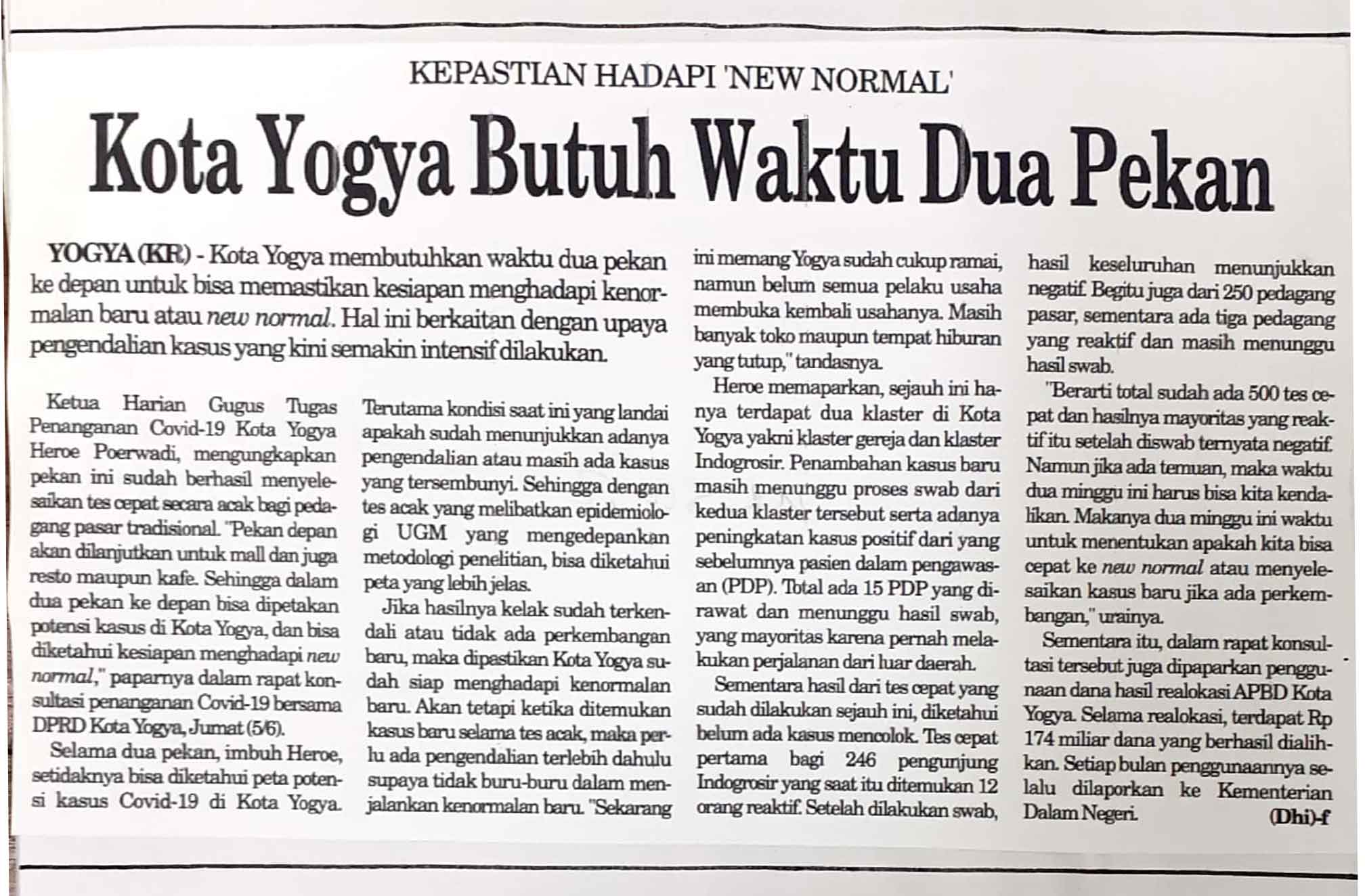 Kliping jogja terbaru