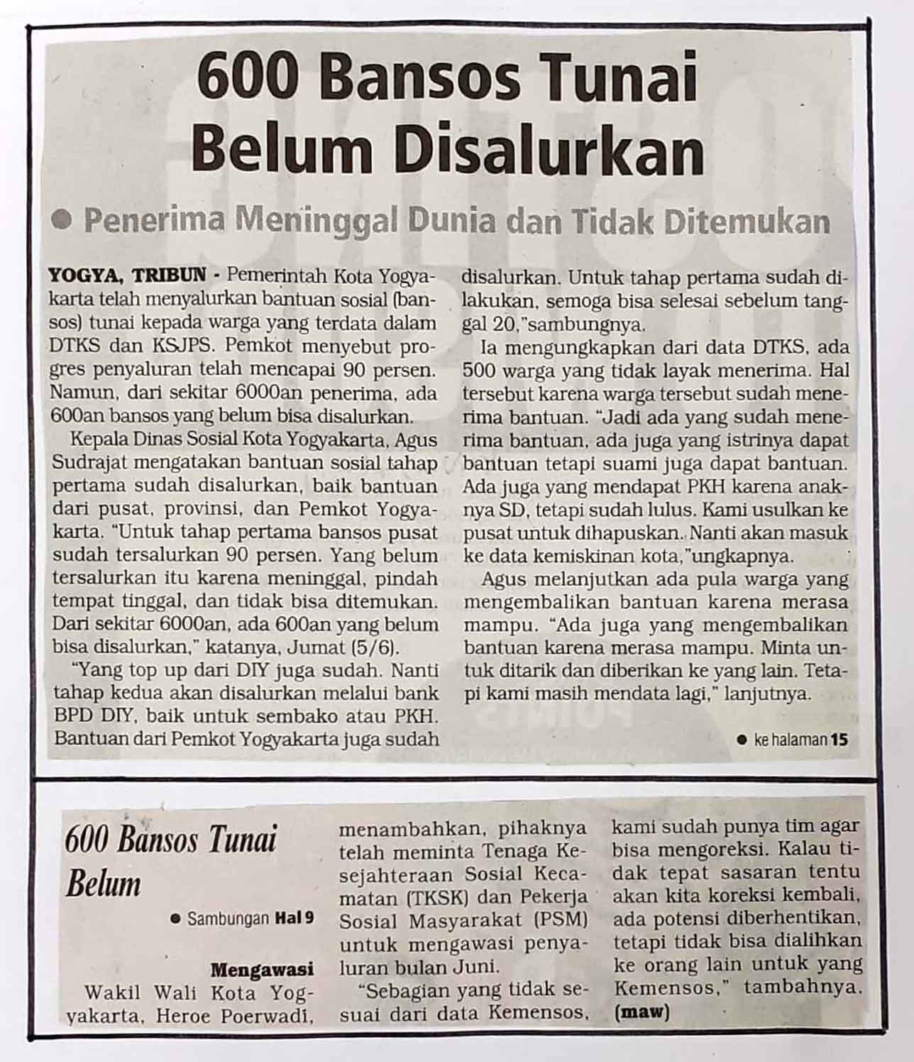 Kliping jogja terbaru