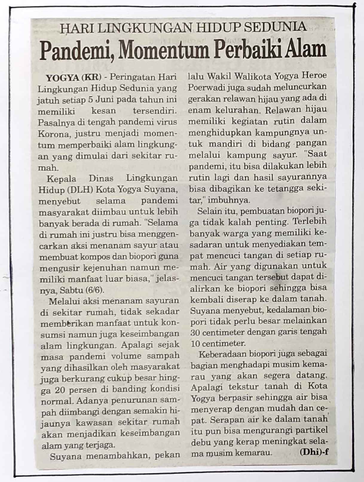 Kliping jogja terbaru