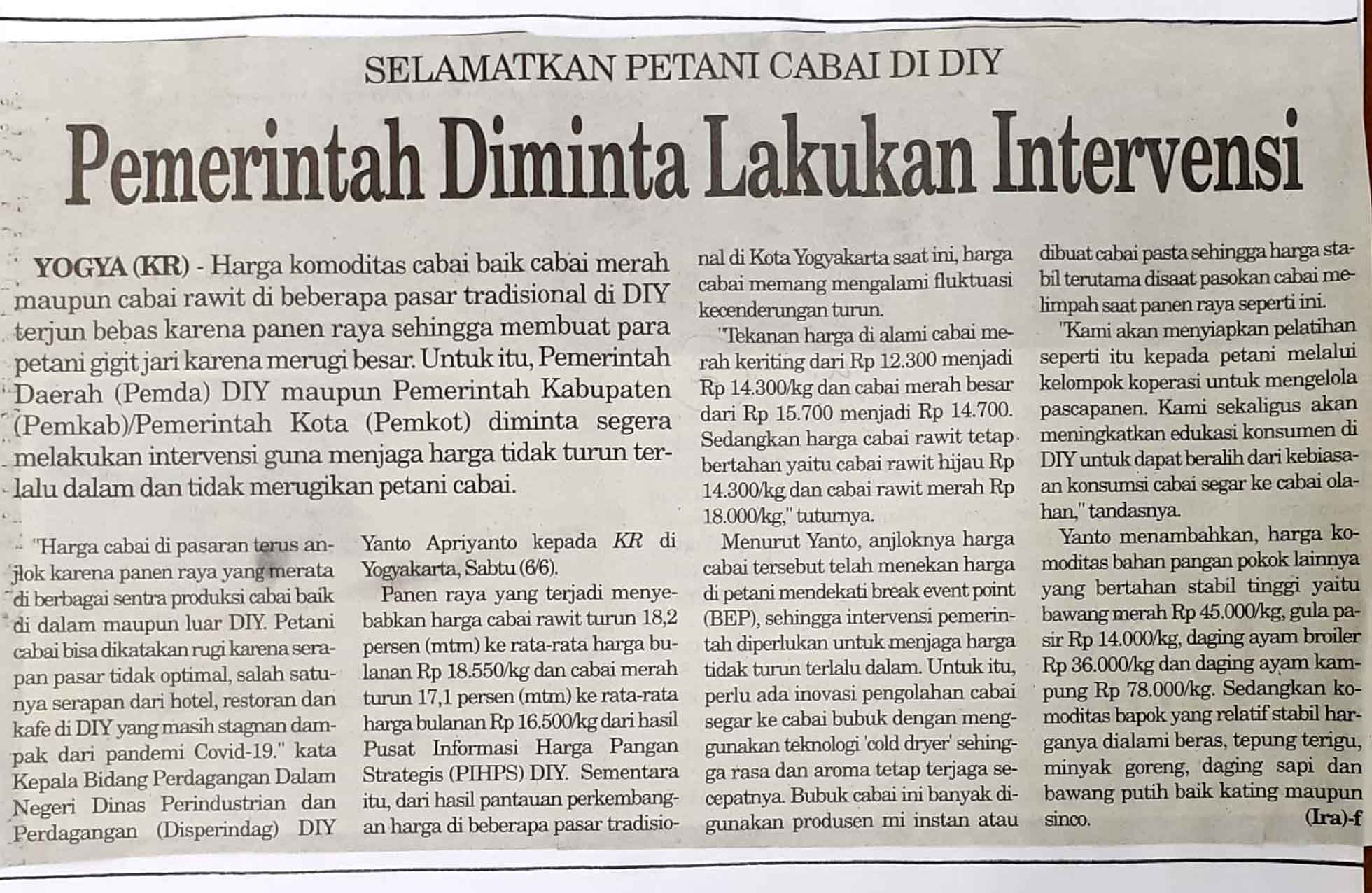 Kliping jogja terbaru