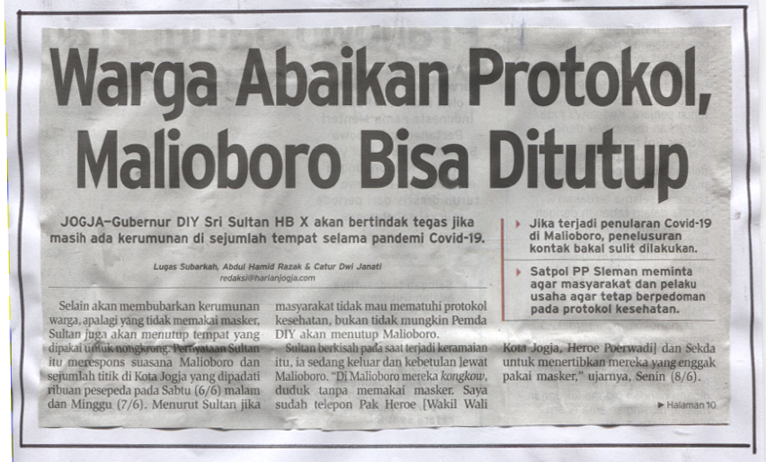 Kliping jogja terbaru