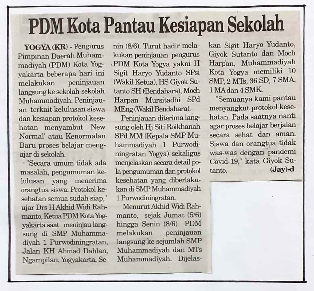 Kliping jogja terbaru