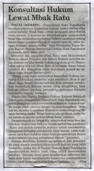 Kliping jogja terbaru