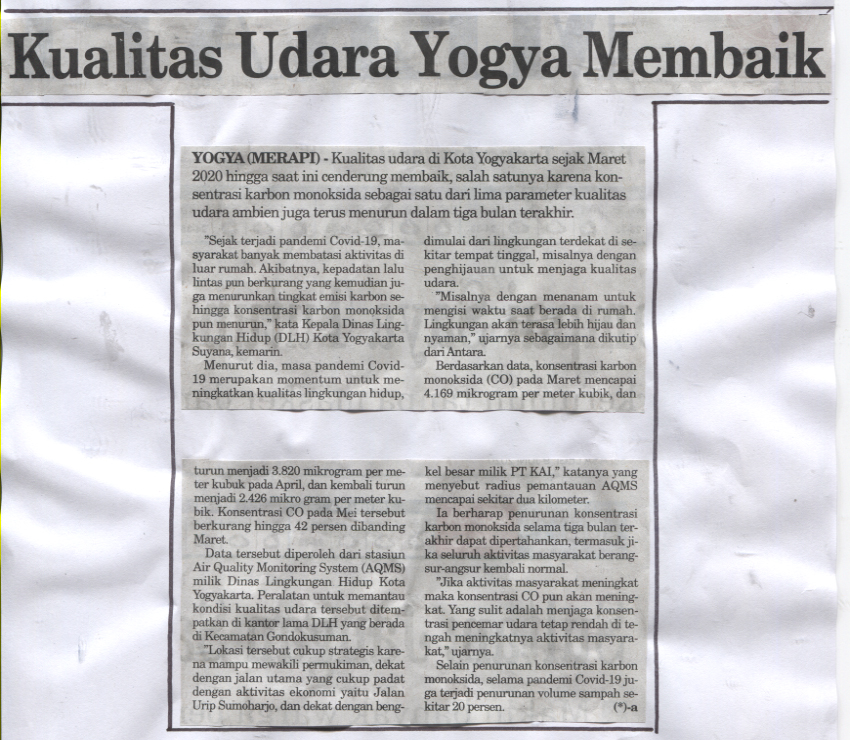Kliping jogja terbaru