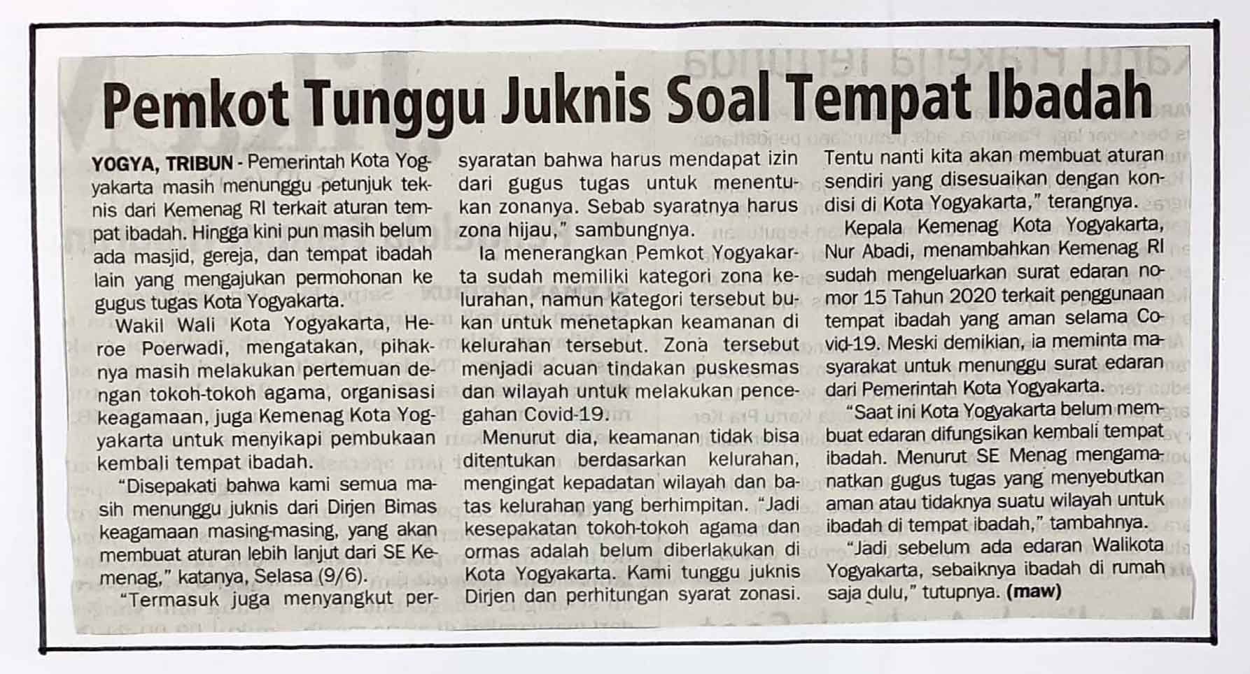 Kliping jogja terbaru