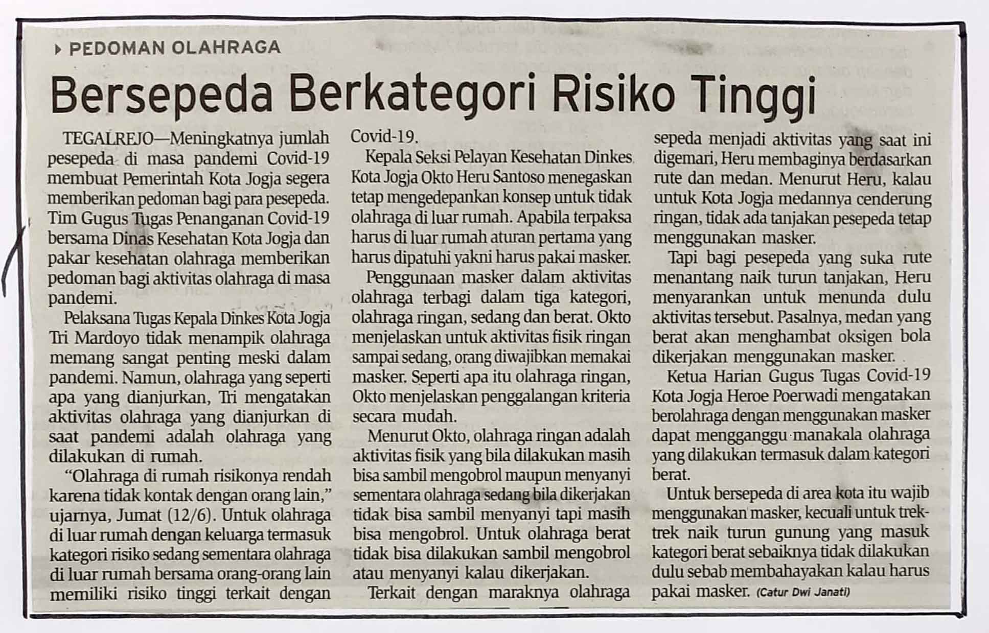 Kliping jogja terbaru